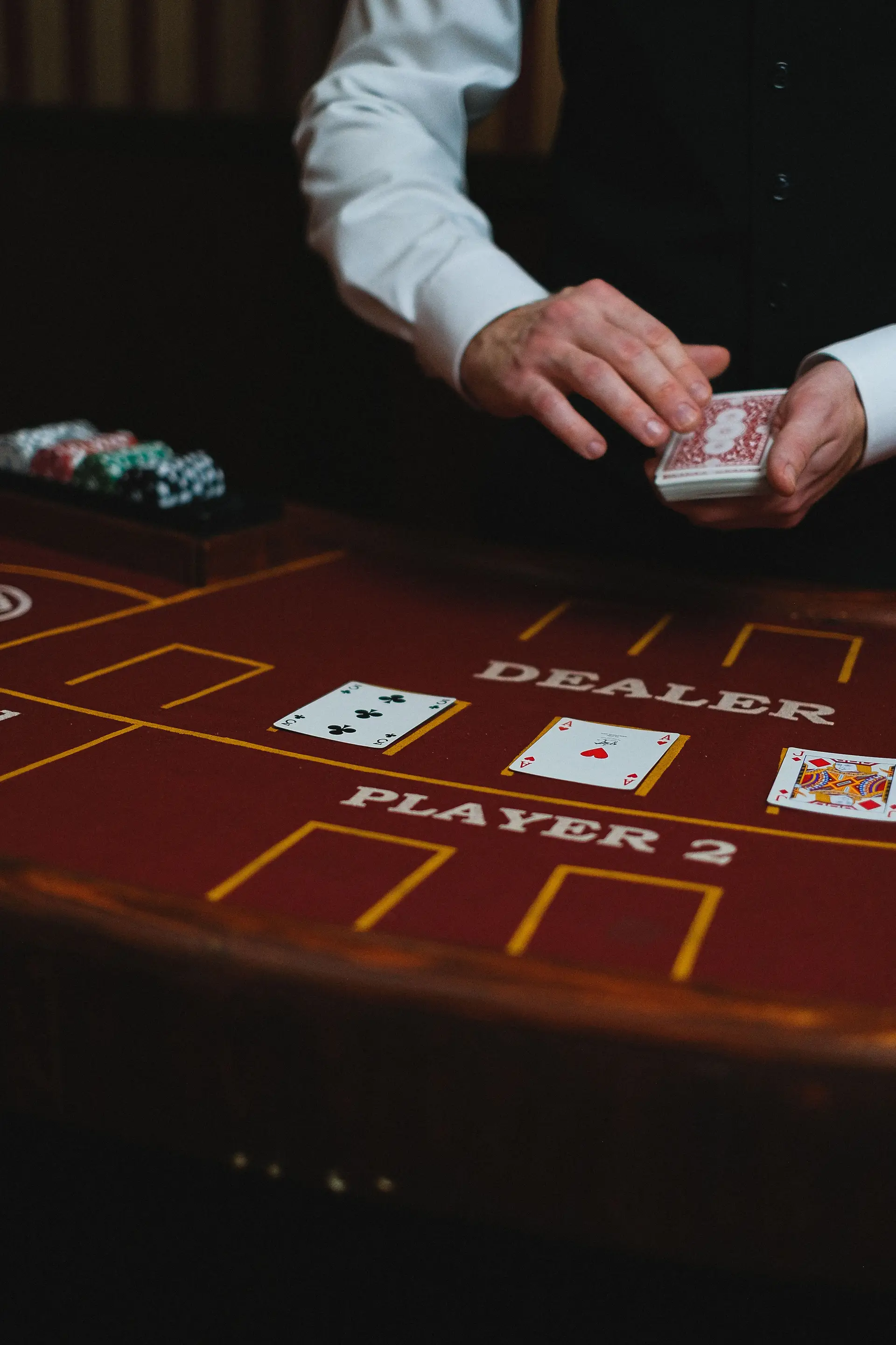 Blackjack Game in Progress